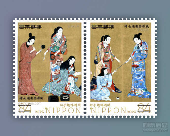 日本4月20日发行《切手趣味周》邮票
