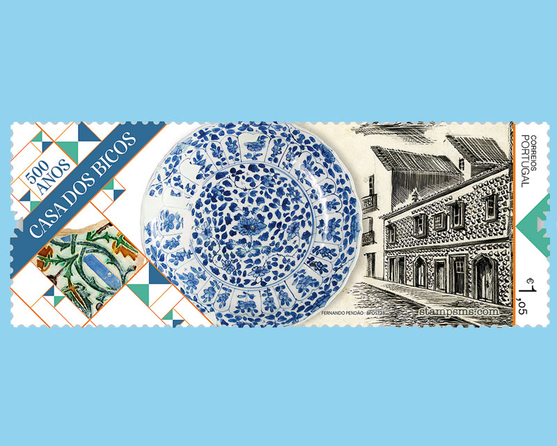 葡萄牙新发行“丝路”文物邮票 呼应中国“一带一路”倡议