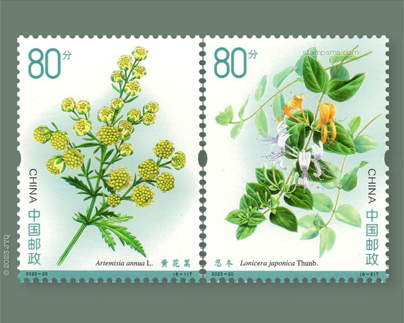 10月11日发行《药用植物（三）》特种邮票